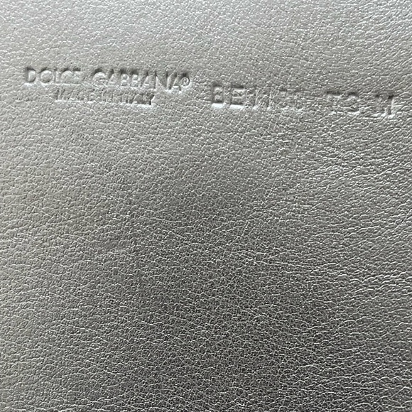 DOLCE & GABBANA
BLACK GOLD CRYSTAL TORERO LEATHER WIDE BELT NWT - Picture 16 of 16